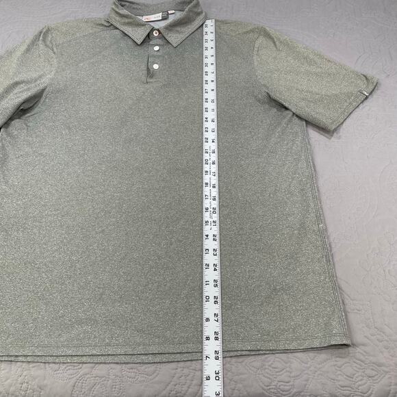 KJUS Shirt Mens X Large 54 UPF 30+‎ Grey Golf Polo Performance Tech Stretch - Picture 8 of 9
